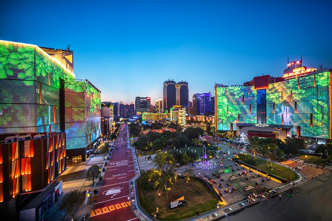 城市建筑燈光秀 城市建筑燈光秀